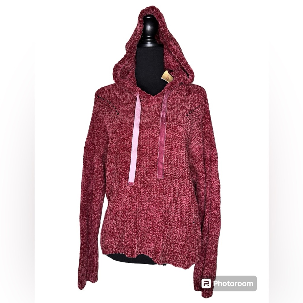 NWT XL American Rag Pullover Hoodie hi-low